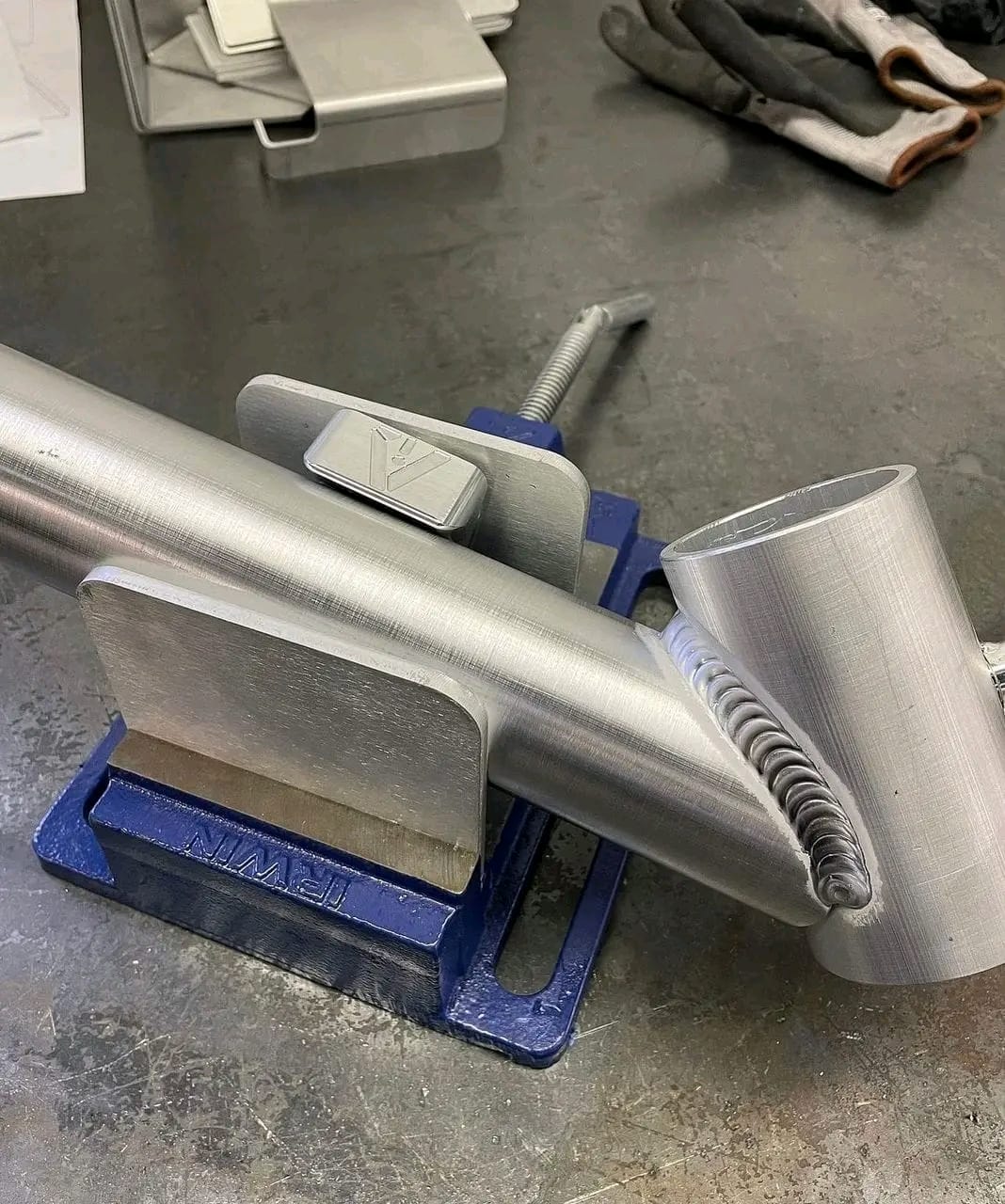 Industrial metalwork